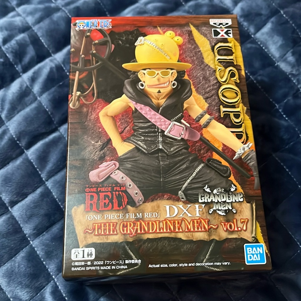 Brand New in Box Banpresto One Piece Red The Grandline Men vol. 7 Usopp Figure